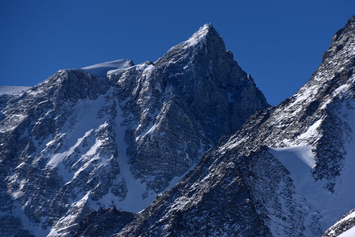 07D Mount Epperly Close Up As We Near Mount Vinson Low Camp On The Climb From Base Camp